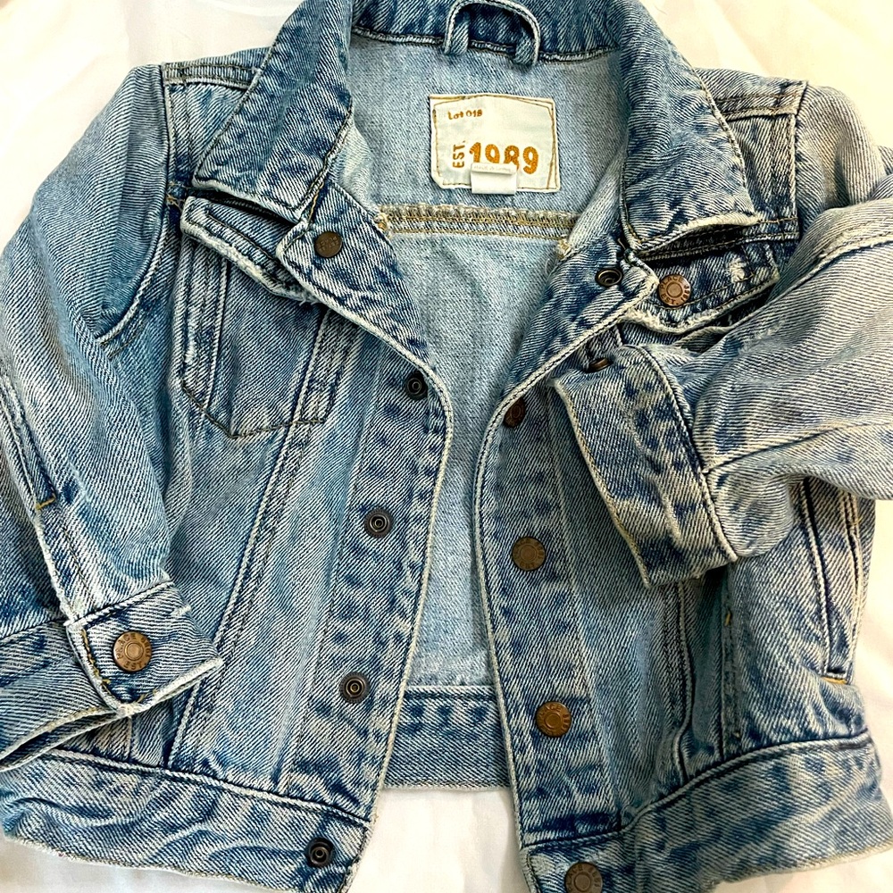 Baby jean jacket